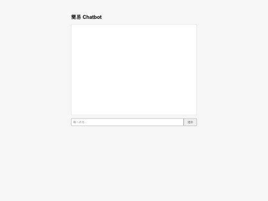 demo2/chat_chatbot screenshot