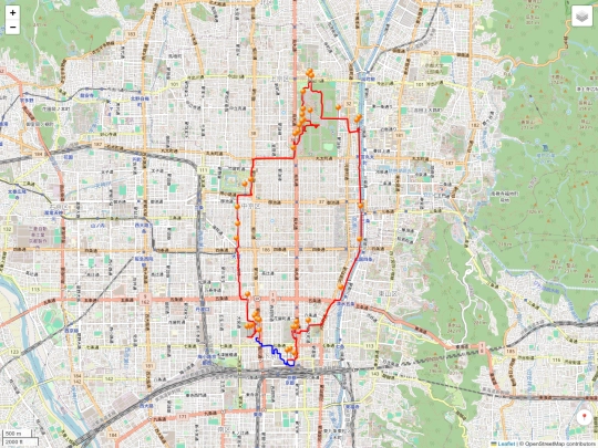 kyoto/2025-11-07_京都車站至京都御苑O繞鴨川_wadi_locker_zf4 screenshot