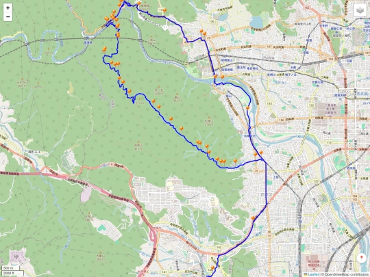 kyoto/2025-11-19_西芳寺川林道至保津峽車站後回嵐山_wadi_locker_zf4 screenshot