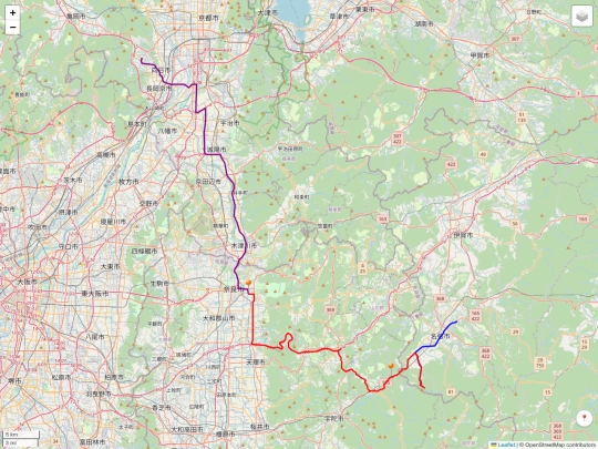 kyoto/2025-11-24_民張市旅館至赤目瀑布經奈良市回京都_wadi_locker_g85 screenshot