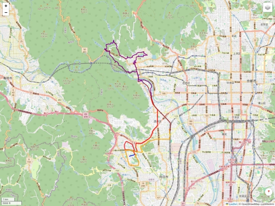 kyoto/20251110_洛西巴士總站坐車往返嵐山 screenshot