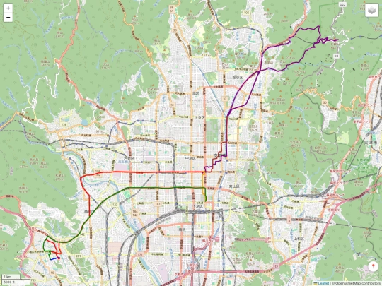 kyoto/20251130_四条烏丸公車站至比叡山加車程 screenshot