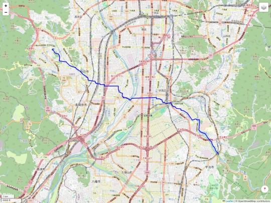 kyoto/plan/境谷公園至宇治橋_開放街圖規劃 screenshot