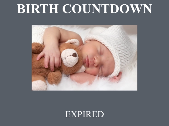 Birthtimer screenshot