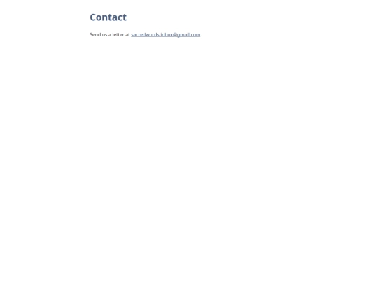 contact screenshot