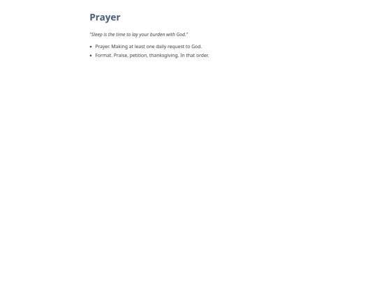 library/book_of_teachings/daily_study/prayer screenshot
