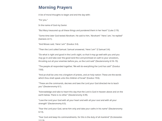 schoolhouse/hall_of_the_elements/athenaeum/the_second_bookcase/commonplace_book/prayer_book_advanced/morning_prayers screenshot