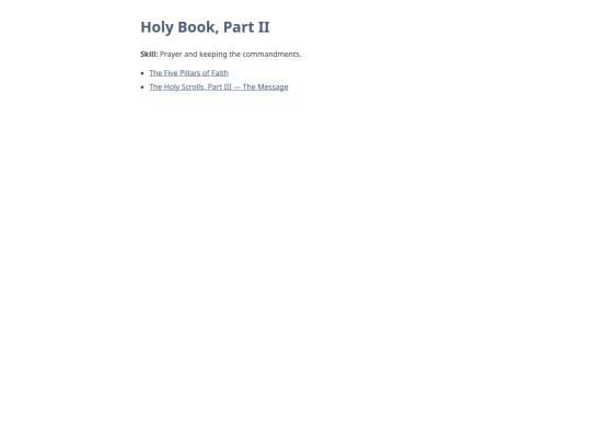schoolhouse/hall_of_the_elements/classroom/writing_desk/holy_book_part_ii screenshot