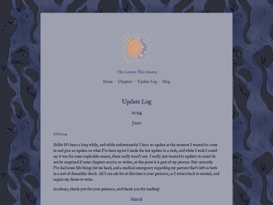 updates screenshot