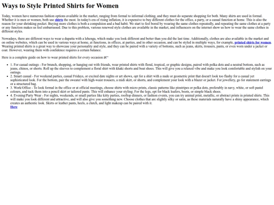 ways-to-style-printed-shirts-for-women screenshot
