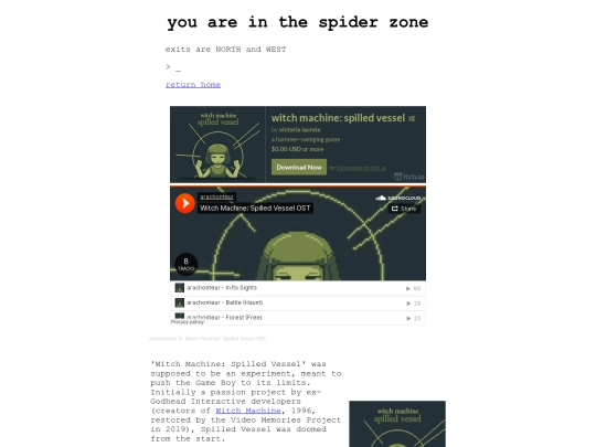 SpilledVessel screenshot