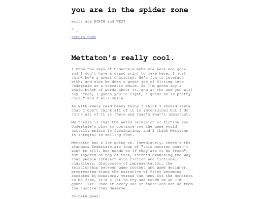 blog/mettaton screenshot