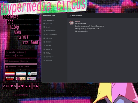 mabel/the-mantra screenshot