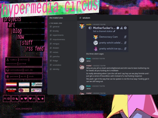 mabel/wisdom screenshot