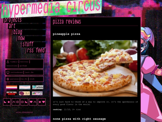 pizza-reviews screenshot