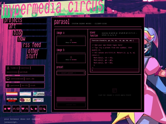 slop/parasol screenshot