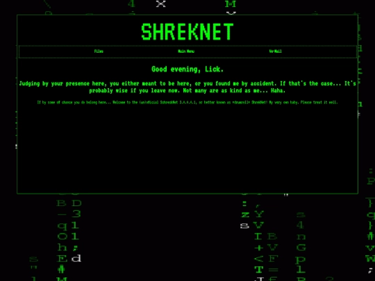 ShreckNet screenshot