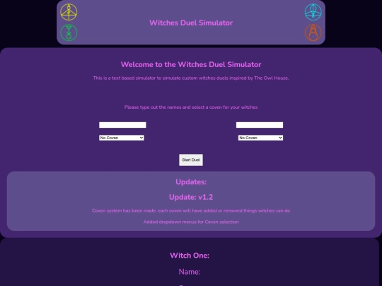 Games/WitchesDuelSimulator screenshot