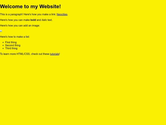 test screenshot