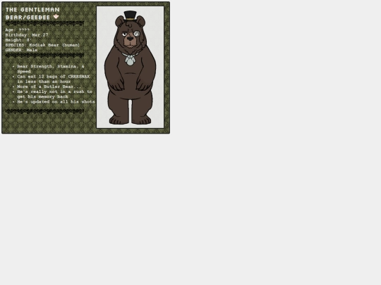 GentlemanSyndrome/profiles/GeeBee screenshot