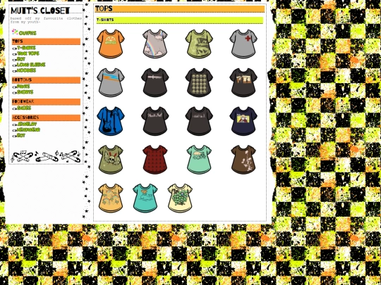 Mutt/closet screenshot