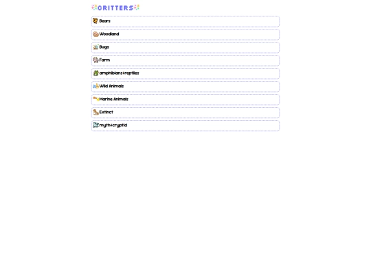 Mutt/graphix/critters screenshot