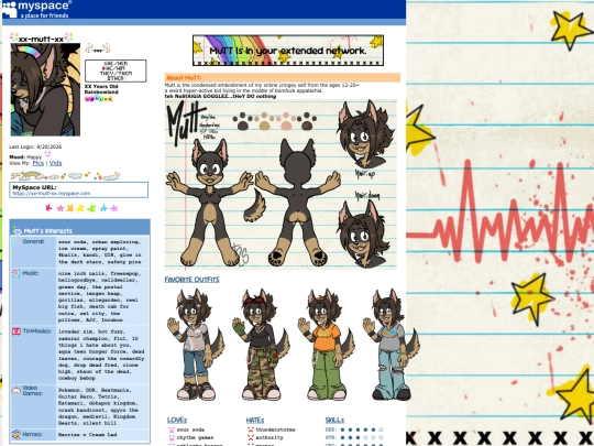 Mutt/profile screenshot