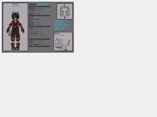 RoadkillAsylum/profiles/Coyote screenshot