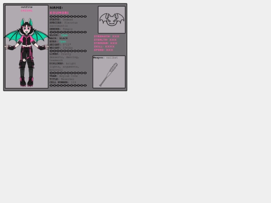 RoadkillAsylum/profiles/Koumori screenshot