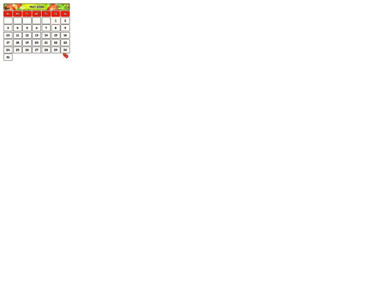 calendar screenshot