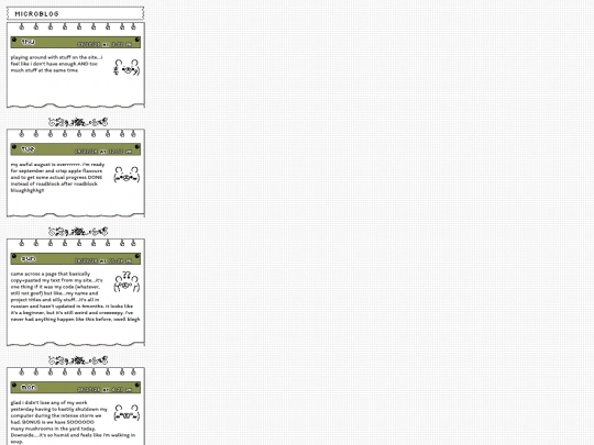 microblog screenshot