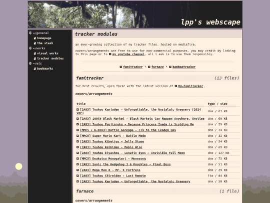 modules screenshot