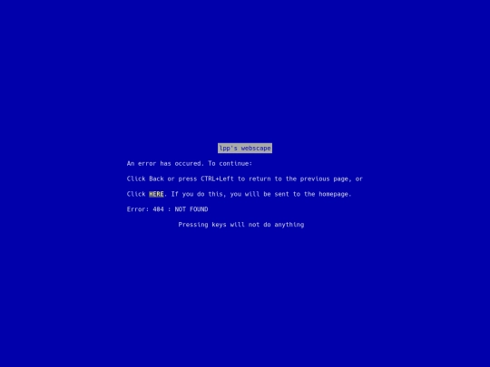 not_found screenshot
