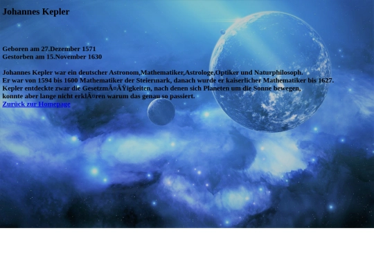 Kepler screenshot