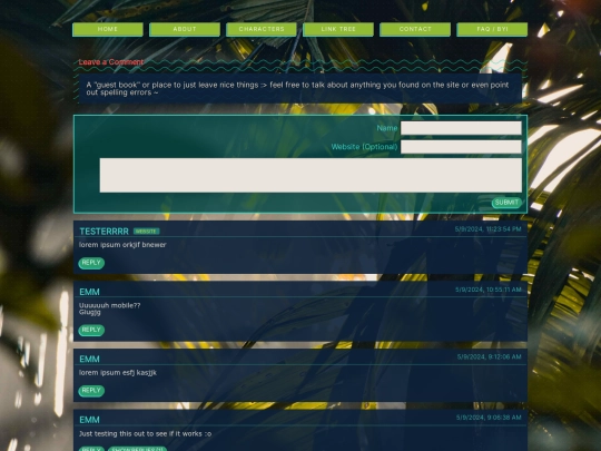 comment screenshot