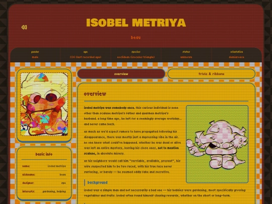 cast/isobel screenshot