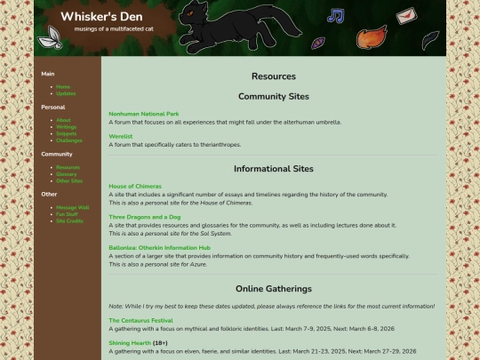 resources screenshot