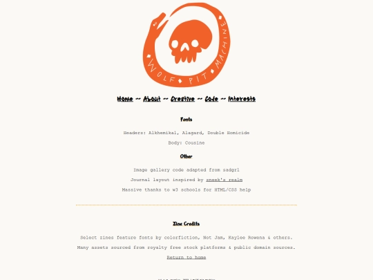 credits screenshot