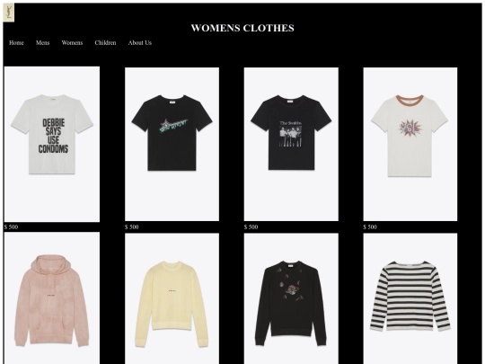 Womens screenshot