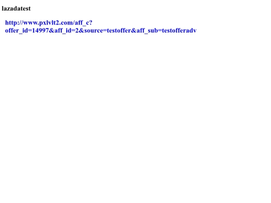 lazadatest screenshot