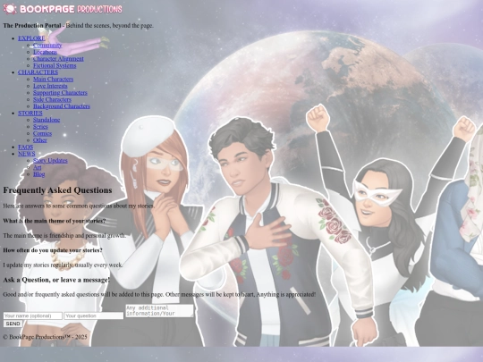 templates/faqs screenshot
