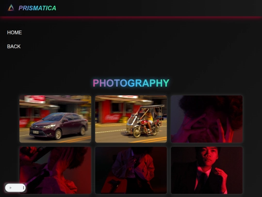 Photography screenshot