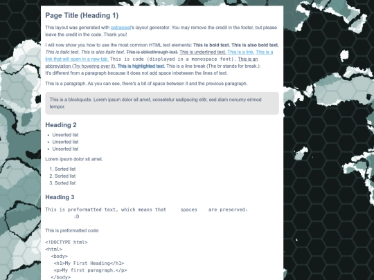 index screenshot