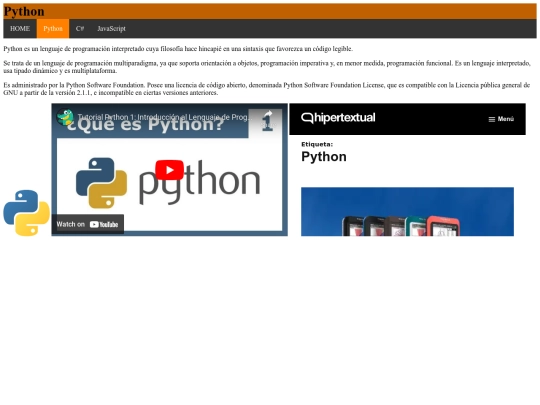 html/p1 screenshot