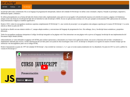 html/p3 screenshot