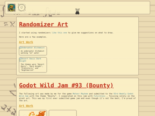 art_gallery screenshot