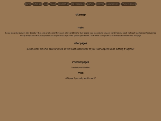 main_pages/sitemap screenshot