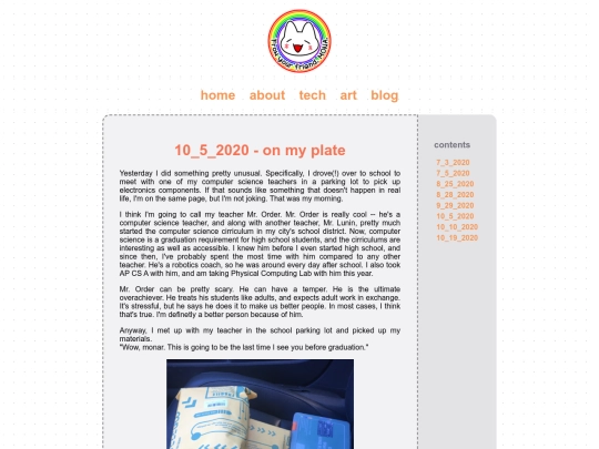 blog/10_5_2020 screenshot