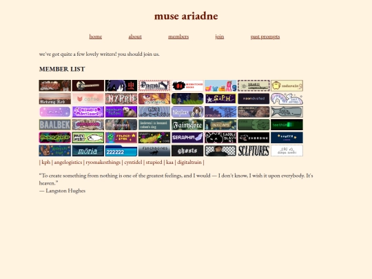 members screenshot