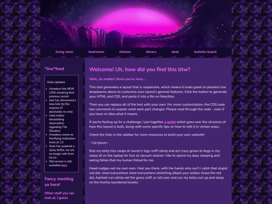 library screenshot